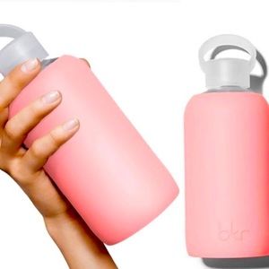 BKR Water Bottle W/ extra lip gloss cap